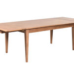 HT117A Выдвижной обеденный стол с коническими ножками ijlbrown  - Вид №3