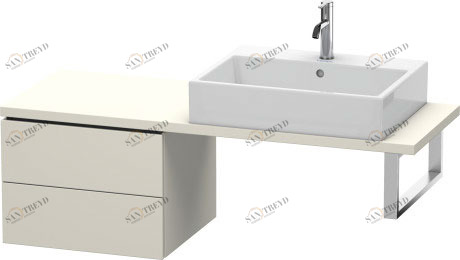 Шкафчик для компактной консоли L-Cube #LC5827 520 x 477 мм Duravit LC582709191