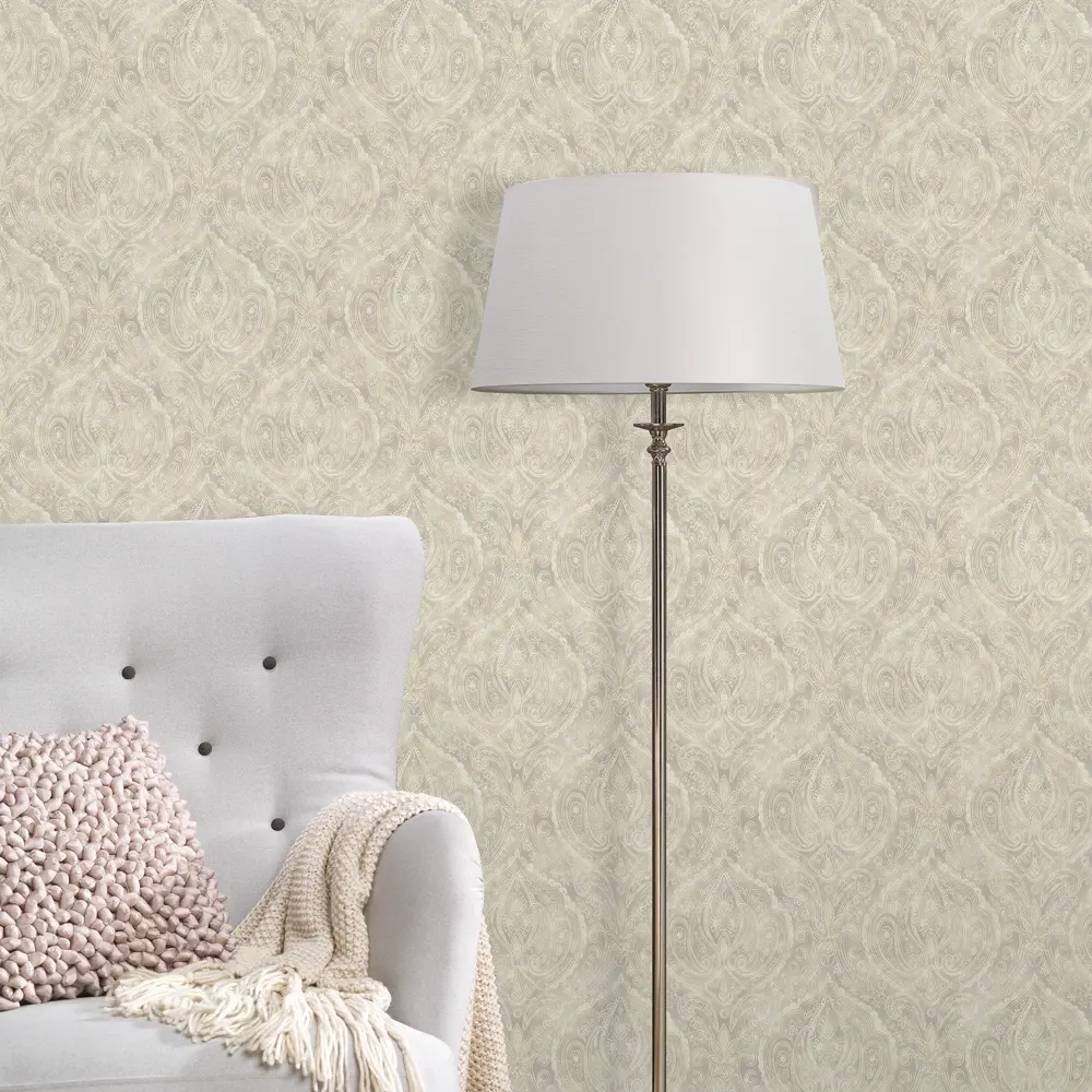 Обои флизелиновые Rasch Art Nouveau фиолетовые 958430 1.06 м STLM-2202177 - Вид №2