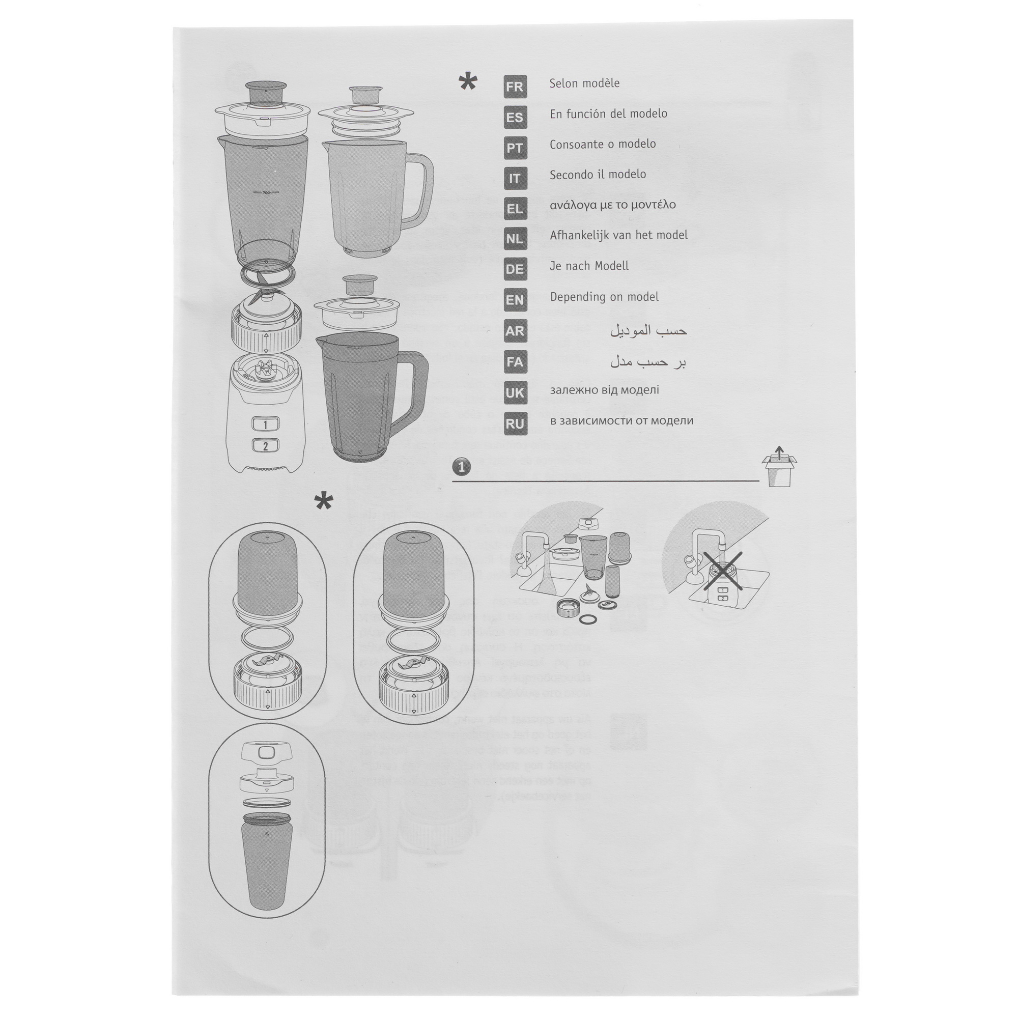 5356546 Блендер стационарный Moulinex LM16L110 белый STDN-0026729 - Вид №8