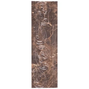 Бордюр Golden Tile «Lorenzo Modern» 30х9 см цвет коричневый 16996324 STLM-2130048