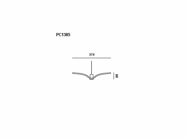 Стеклянный светодиодный подвесной светильник BROKIS Night Birds Mini ARCH-00008831 - Вид №3
