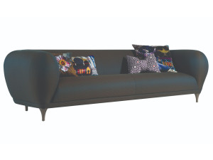 4-местный тканевый диван