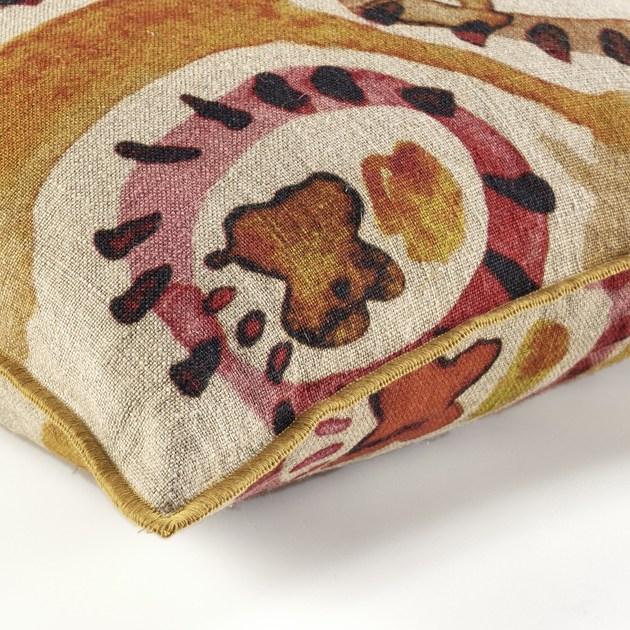 Élitis Прямоугольная подушка из льна со съемным чехлом  Co 134  - Вид №1