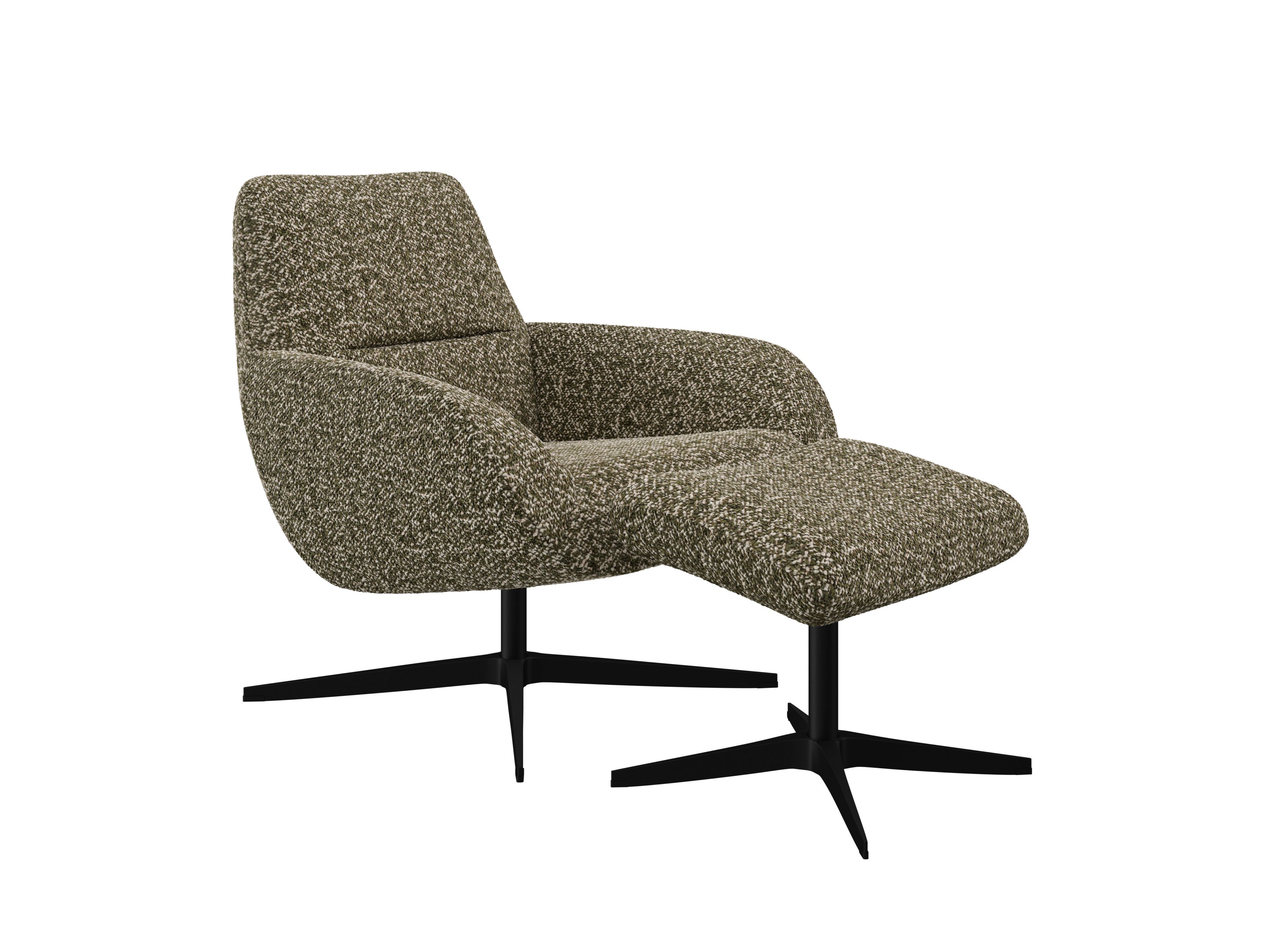 Тканевое кресло с подставкой для ног DÔME DECO Awaken ARCH-00039329 - Вид №15