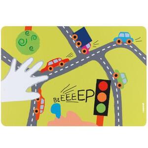 22606752GR Салфетка подстановочная детская on the road, зеленый Guzzini