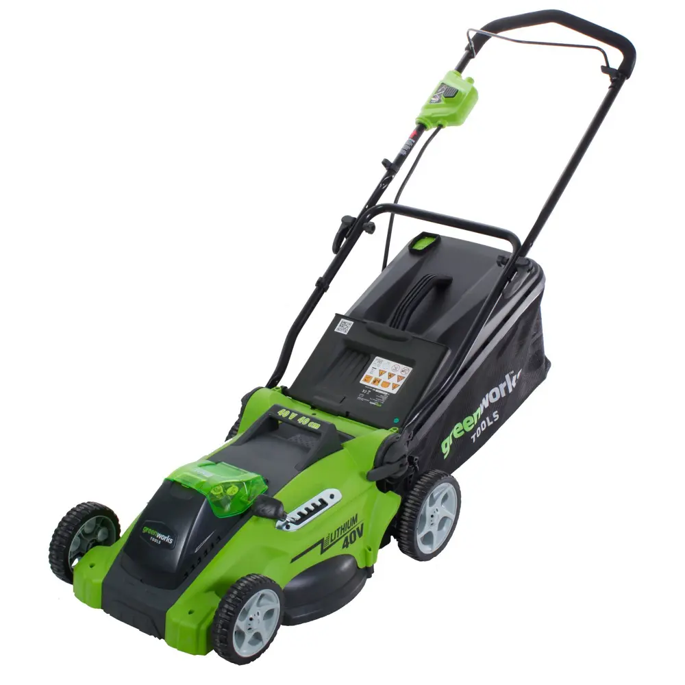 Газонокосилка аккумуляторная GreenWorks G40LM41 40 В 40 см АКБ и ЗУ не входит в комплект 18802571 STLM-2000069 