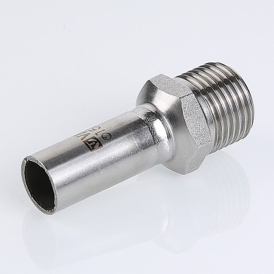 VTi.906.I.005409 Фитинг из нержавеющей стали – вставка с наружной резьбой Valtec 54 мм х 2"  - Вид №7