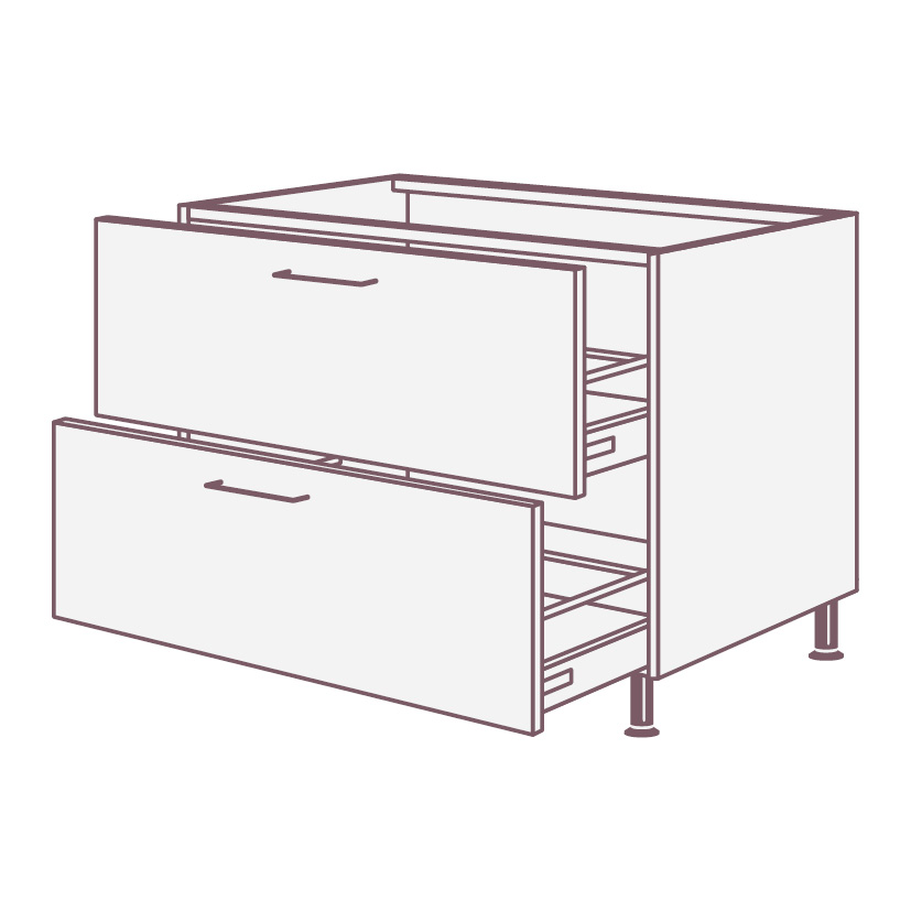 Шкафы напольные  EMN2B SIDAK SIST3076-702