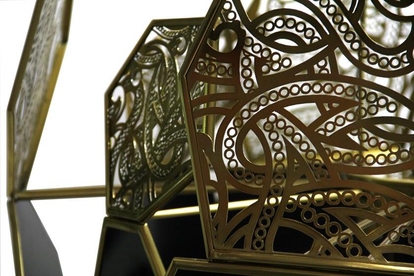 KOKET Подвесной светильник отраженного света из латуни Hypnotic sun-id-1406340 - Вид №3