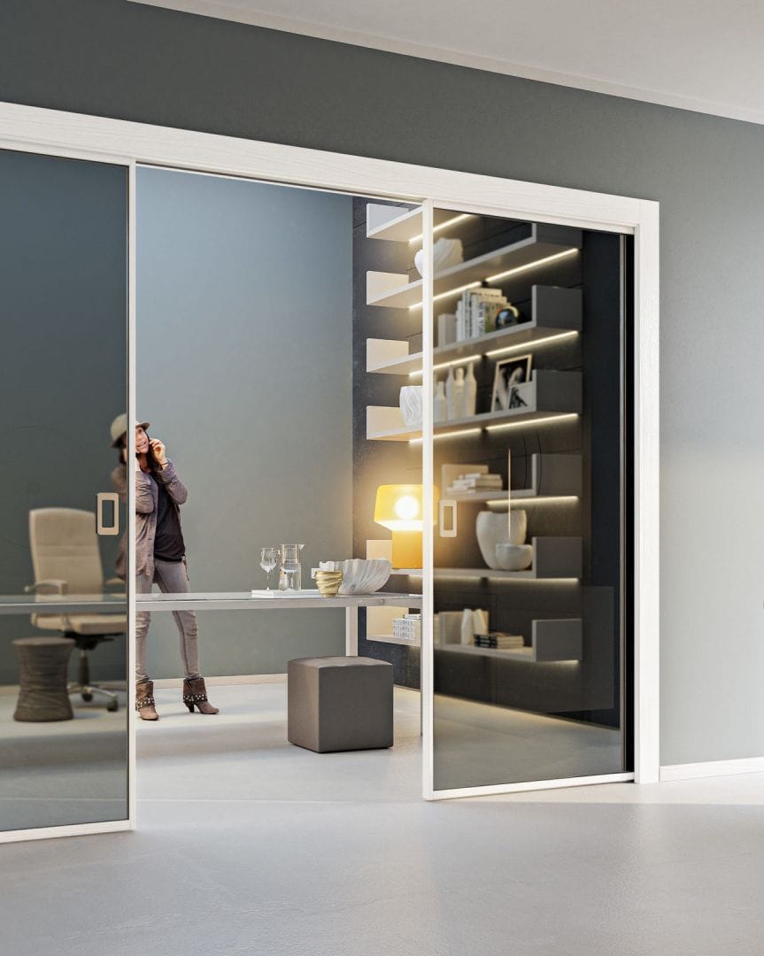 Раздвижные стеклянные двери Pail Serramenti PANORAMA ARCH-00056946 - Вид №4