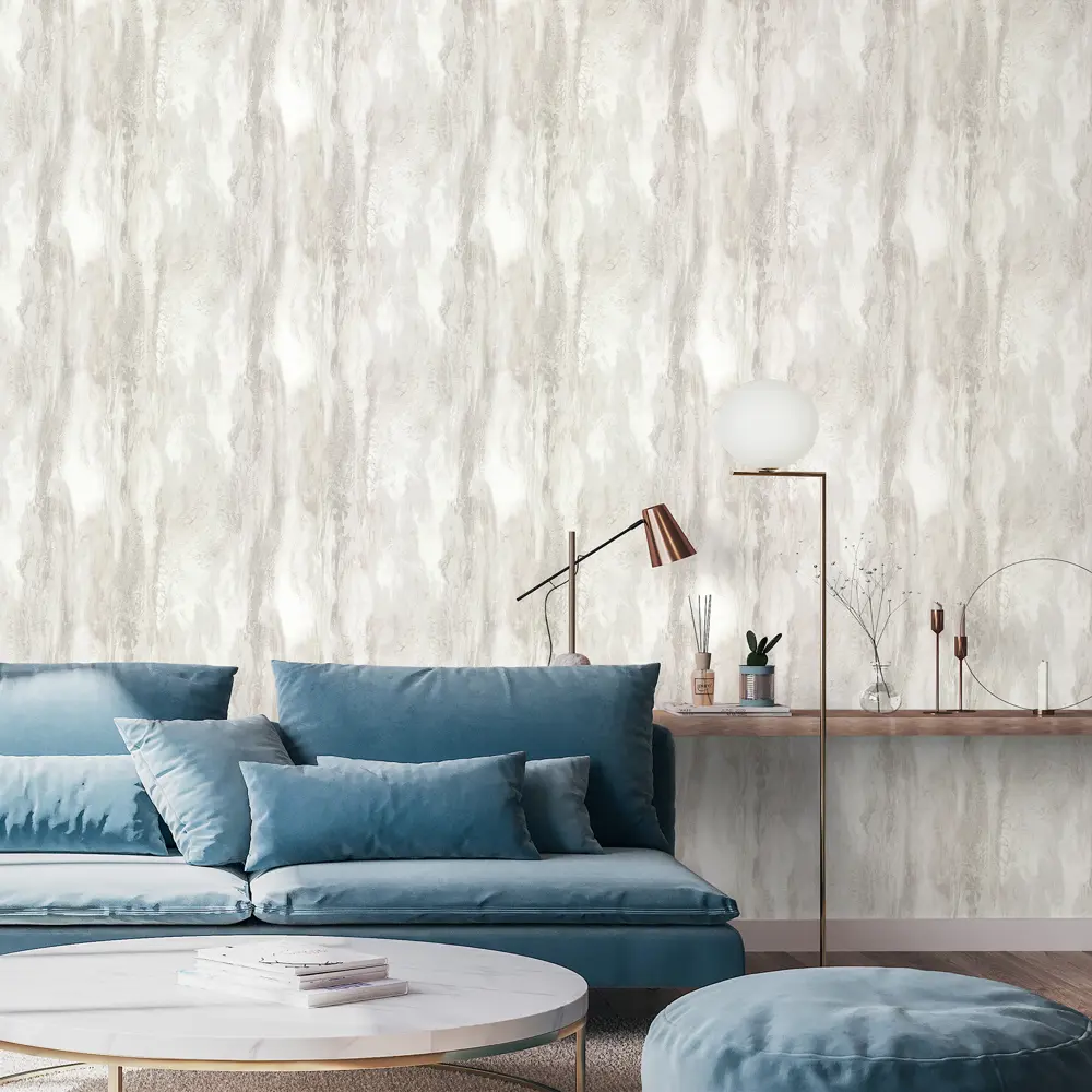 Обои флизелиновые Аспект ру Ниагара бежевые 1.06 м 70456-25 STLM-2210873 - Вид №2