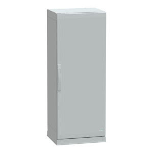 NSYPLAZ1254G 7035 ШКАФ СО СПЛОШ. ДВ/ЦОКОЛЬ 1250Х500Х420 Schneider Electric Thalassa