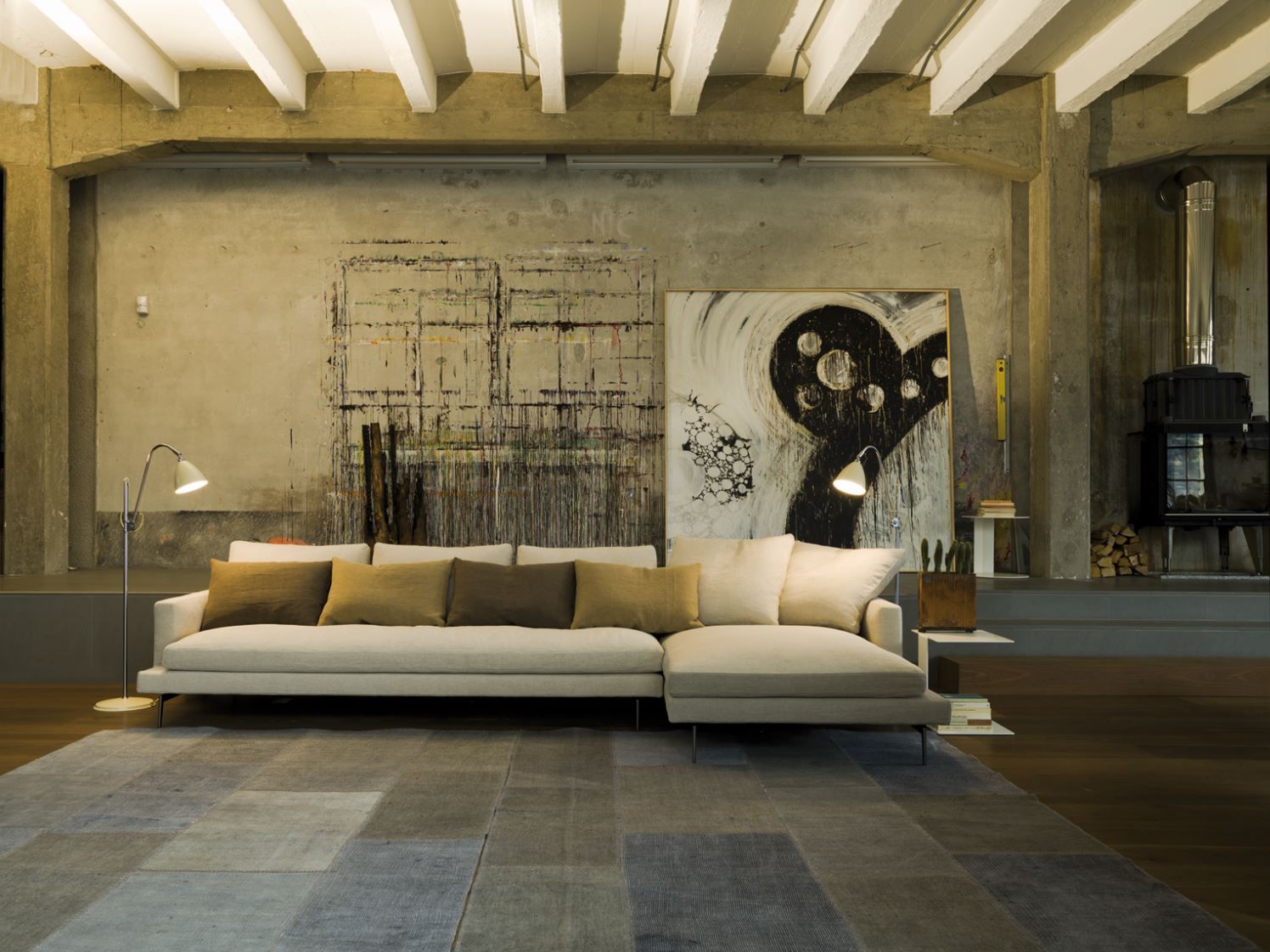 Съемный диван из ткани Verzelloni Larsen ARCH-00028577 - Вид №6