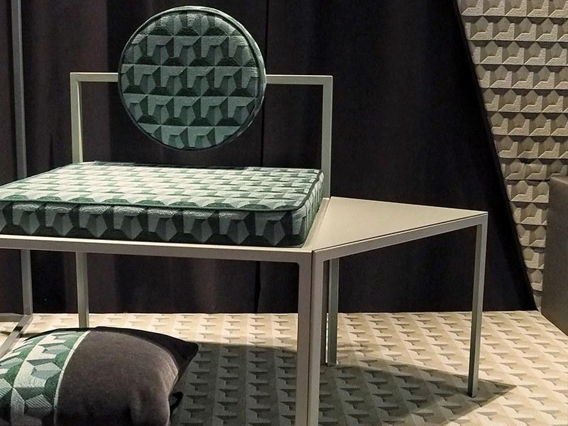 l'Opificio Жаккардовая ткань с графическими мотивами Relief sun-id-1511779 - Вид №2