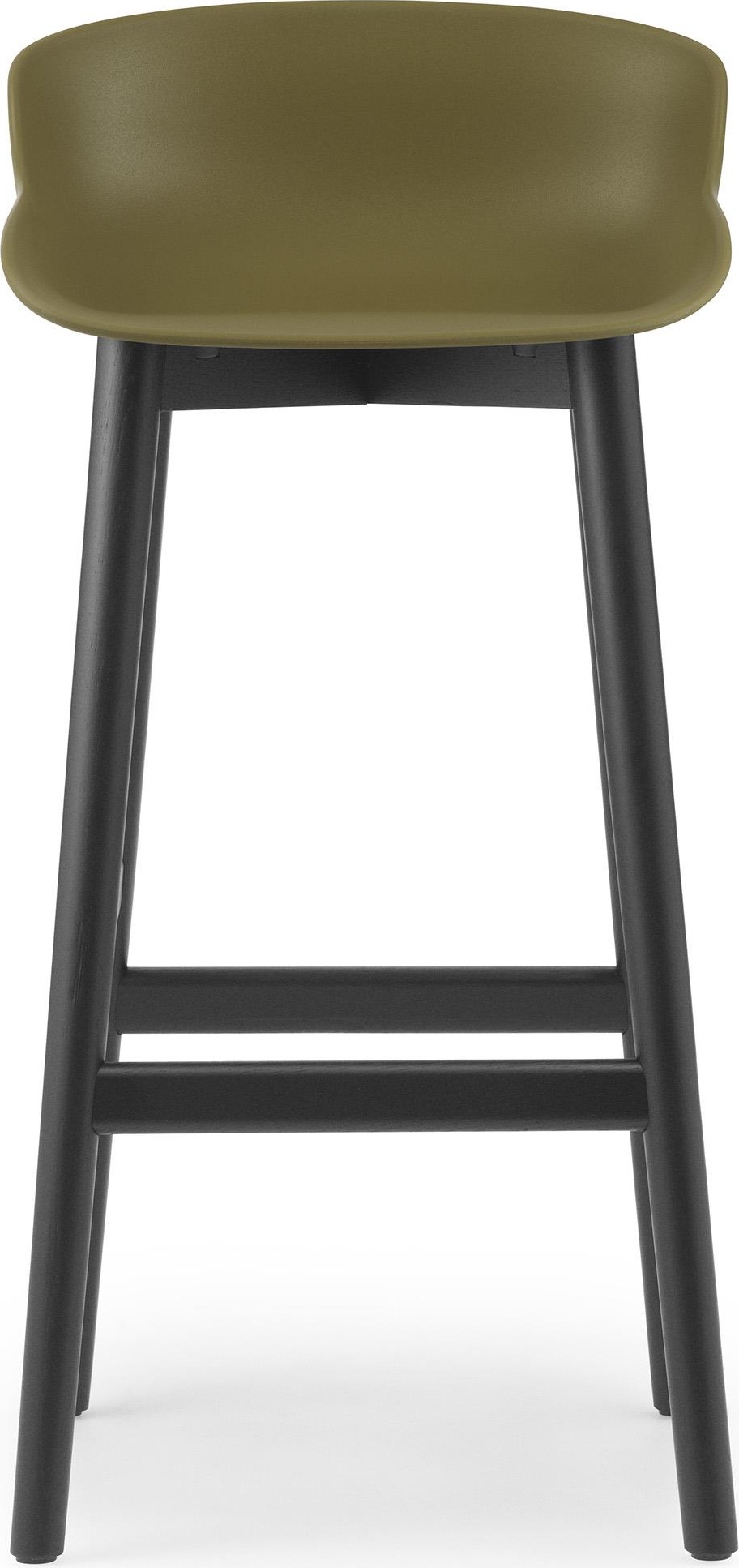 604404 Барный стул 75 см Black Oak / Olive Normann Copenhagen Hyg  - Вид №1