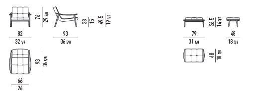 Кресло с подлокотниками Minotti Fynn ARCH-00124673 - Вид №4