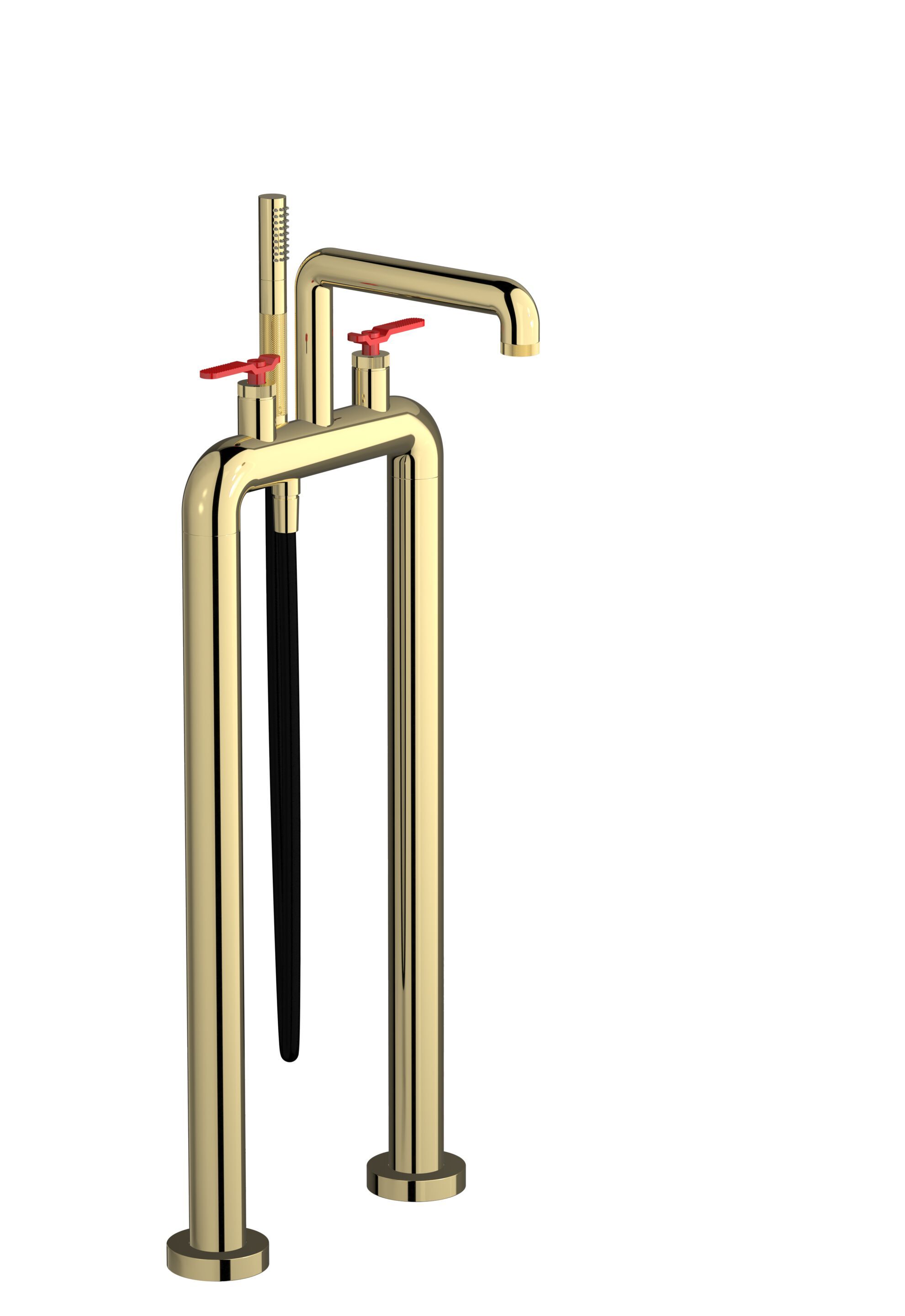 Напольный смеситель для ванны с ручным душем IB Bold ARCH-00116595 - Вид №7