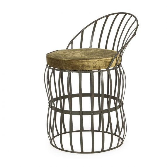 080935 Металлический стул для баров Francisco Segarra Sirio Santreyd - Вид №1