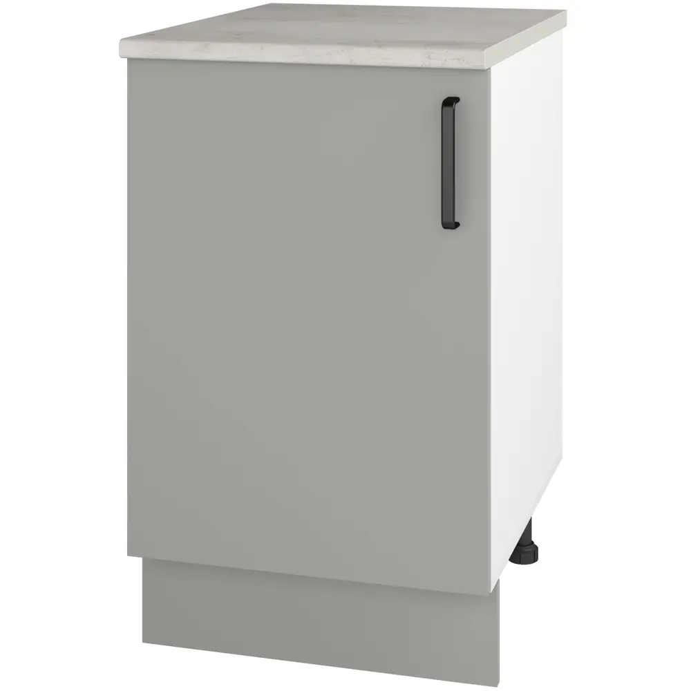 Кухонный шкаф напольный Нарбус 50x85.2x60 см ЛДСП цвет серый Santreyd STLM-2084065 - Вид №1