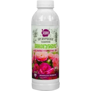 Удобрение биогумус Садовые рецепты для роз 0.5 л