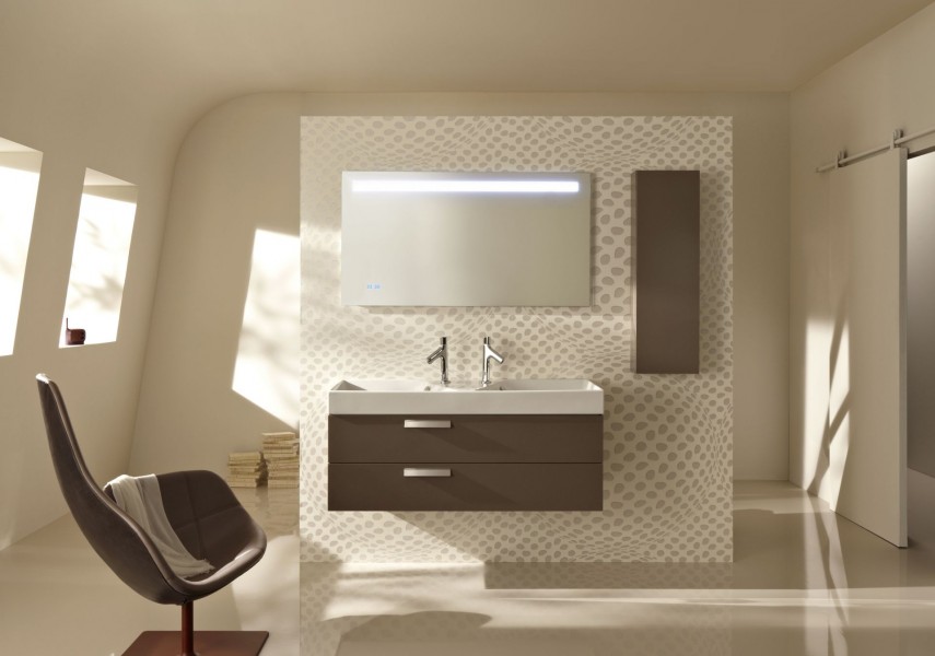 EB1304-N18 Мебель под раковину-столешницу 100 см, 2 выдвижных ящика Jacobdelafon RYTHMIK Santreyd - Вид №1