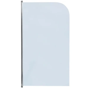 Ширма для ванны Nerea 130x76 см цвет серебристый