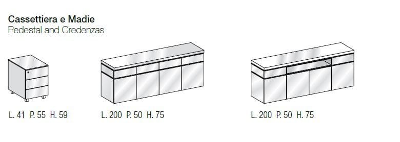 Шкаф / Деревянный офисный шкаф Archiutti Ar.Ты ARCH-00053579 - Вид №1