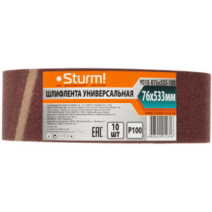 Шлифовальная лента Sturm! 9010-B76x533-100 1287274