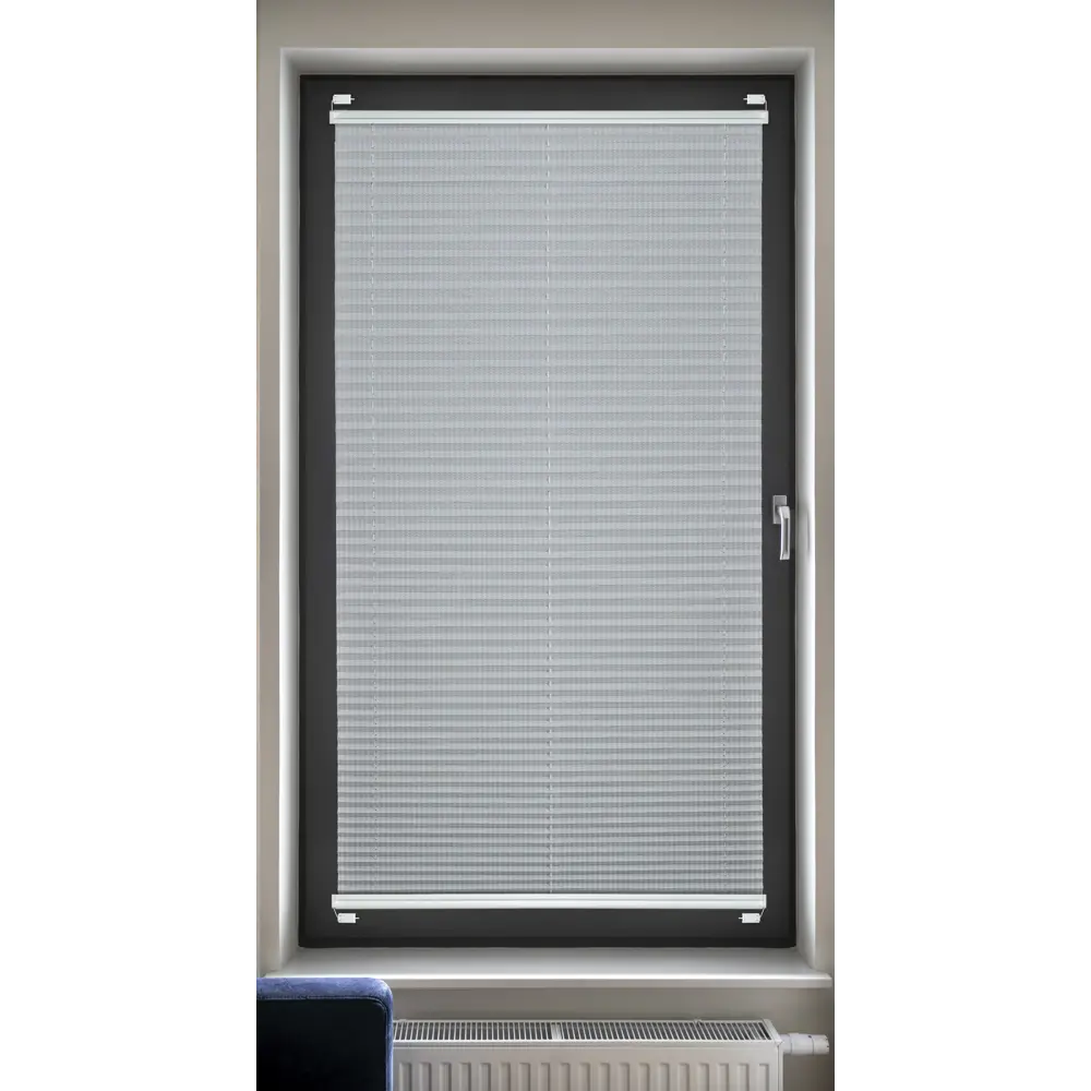 Штора плиссе 65x170 см жаккард серая Santreyd STLM-2212174 - Вид №9