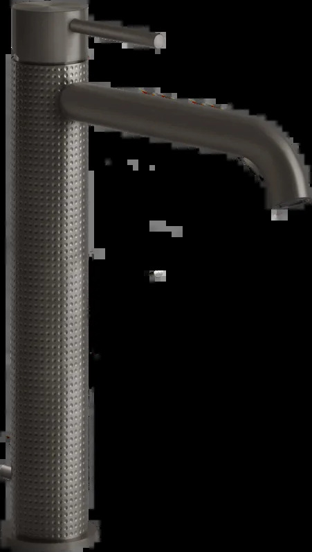 Смеситель для умывальника 54403 707 Gessi Gessi316 ЧЕРНЫЙ МЕТАЛЛ BR. PVD