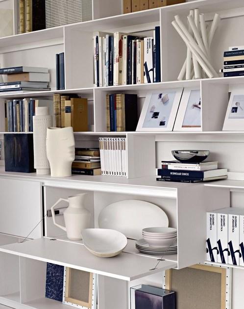 B&B Italia Модульный открытый книжный шкаф Flat.c sun-id-1463765 - Вид №5