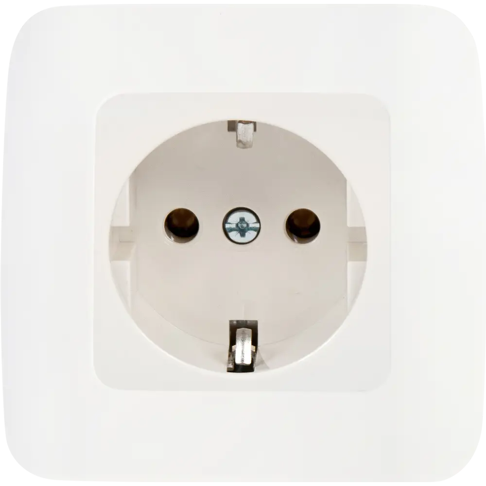 Рамка для розеток и выключателей Lexman Cosy 1 пост, цвет белый STLM-2044480 - Вид №2