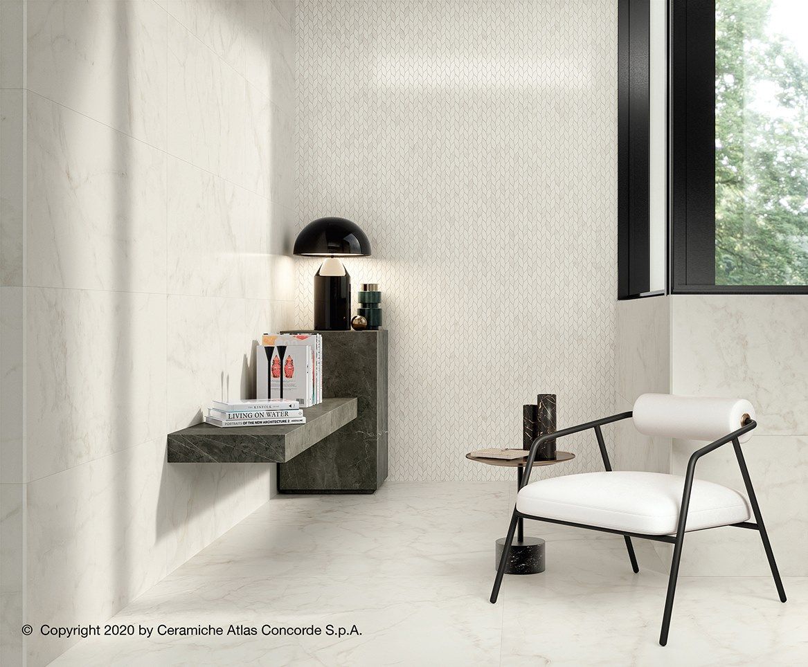 Пол из керамогранита с мраморным эффектом Atlas Concorde Marvel Shine ARCH-00045897 - Вид №49