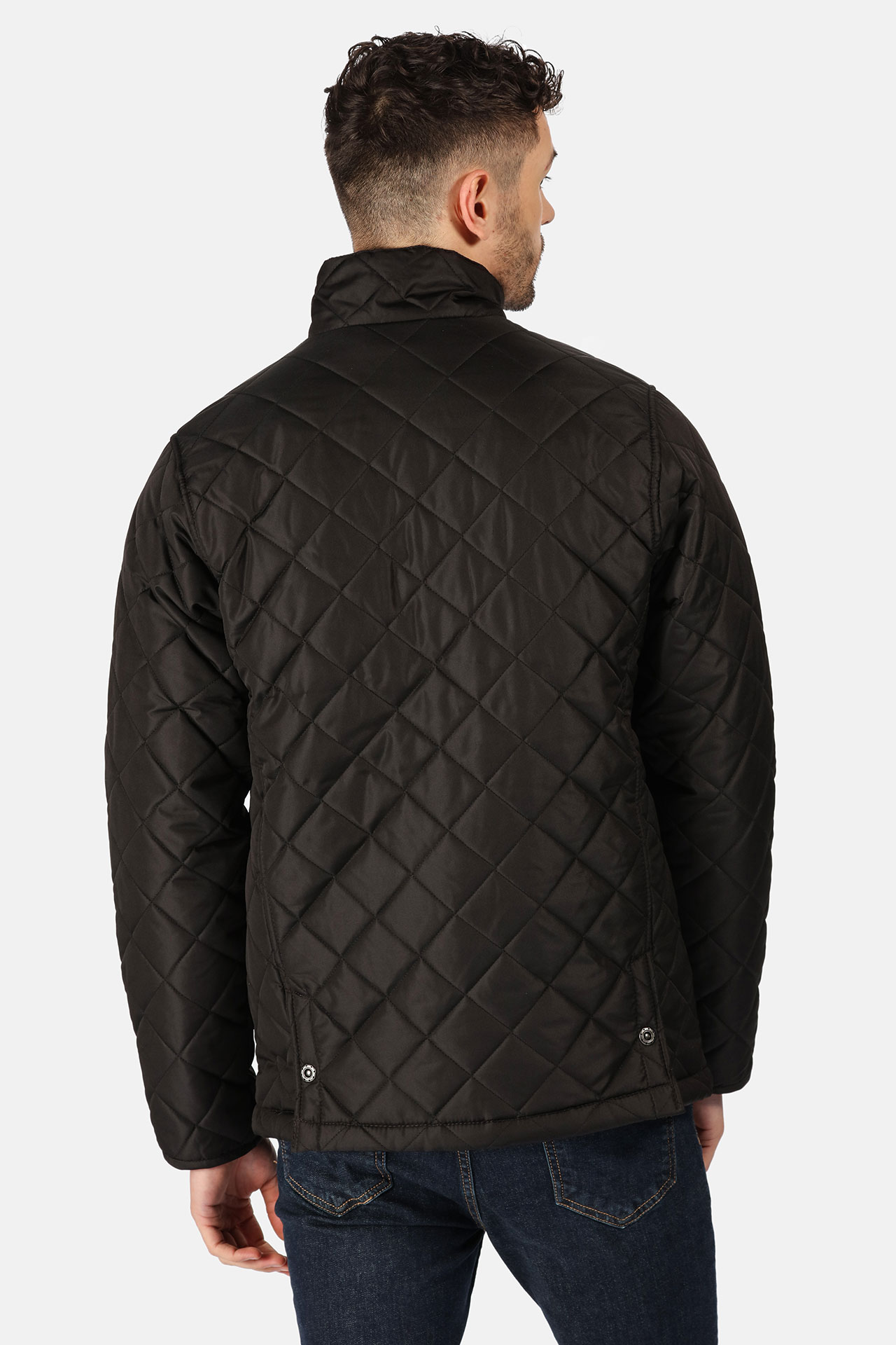 5042265 Куртка РЕГАТТА ПРОФЕШИОНАЛ ТАЙЛЕР утепленная черная  Демисезонная одежда размер S (44-46) Спецодежда  - Вид №4