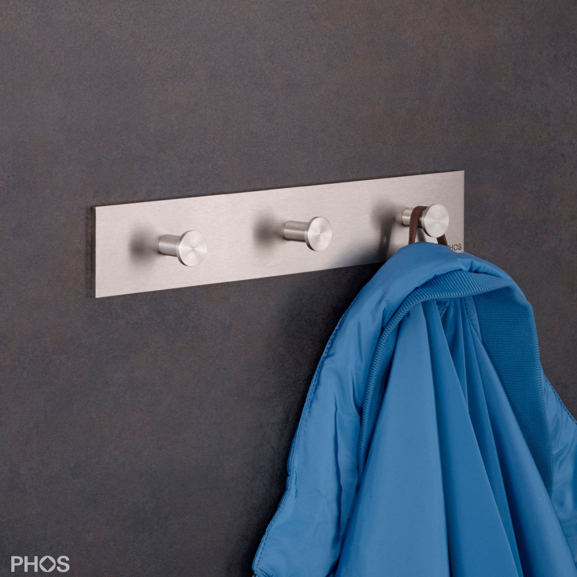 HL3H12S Крючковая планка с 3 крючками PHOS  - Вид №2