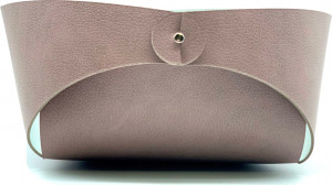 10666323 ADJ Корзинка квадратная ADJ Flora 9см, пепельная роза Кожа натуральная