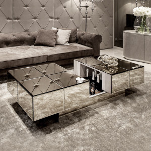 Стол журнальный  DV HOME COLLECTION ENVY BAR MIRROR tavolino