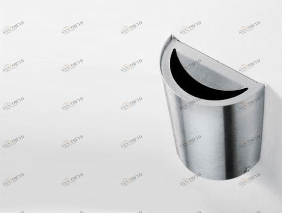 Caimi Brevetti Настенный мусорный бак из нержавеющей стали для улицы sun-id-1496543