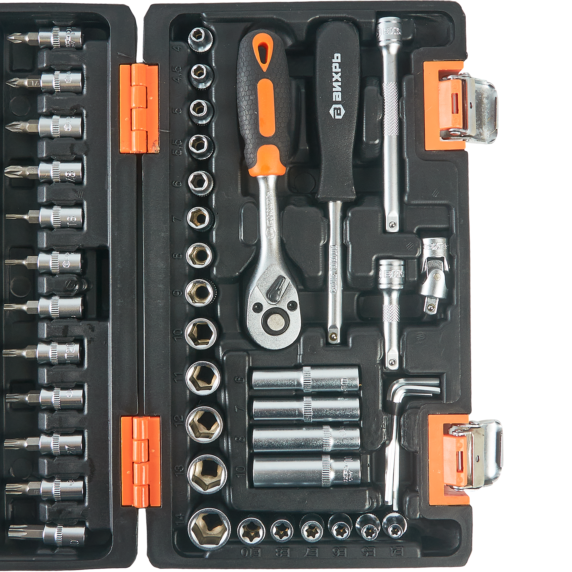 Набор инструментов ВИХРЬ 57 предметов для авто и техники 85087836 STLM-0058457 - Вид №2