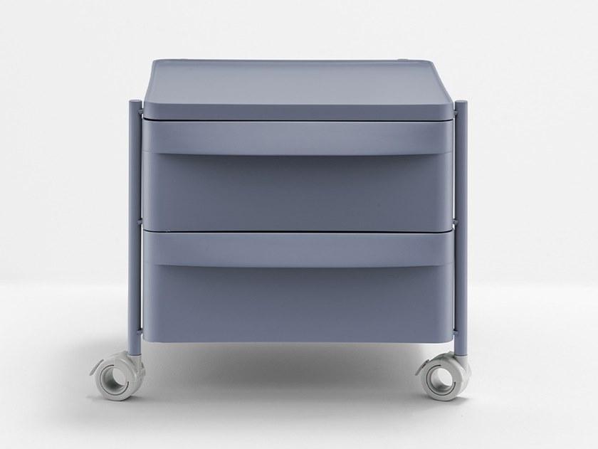 Pedrali Офисный ящик из полипропилена на колесиках Boxie sun-id-1359396 - Вид №3