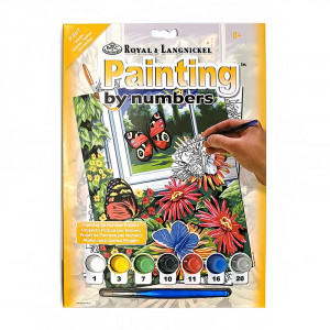 17 Раскраска по номерам 2 "Бабочки" PJS ROYAL LANGNICKEL