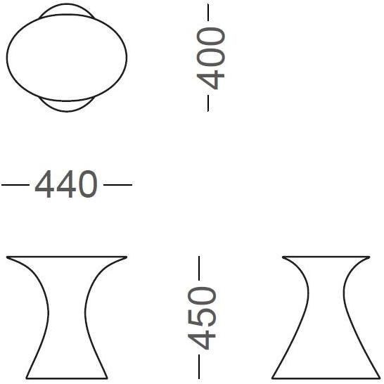 Now & Future Круглый деревянный журнальный столик Tornado sun-id-1431445 - Вид №1