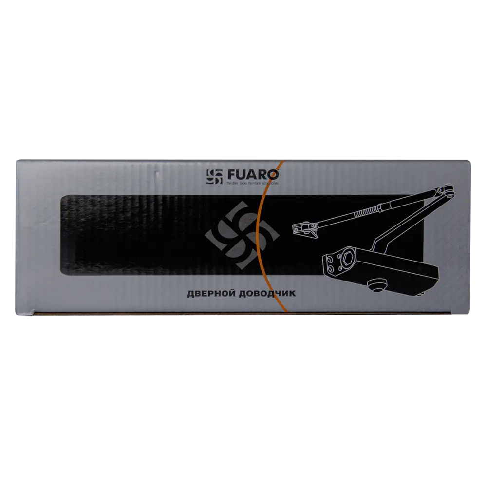 Доводчик дверной Fuaro DC-204 BR, 85 кг, цвет коричневый Santreyd STLM-2040402 - Вид №3