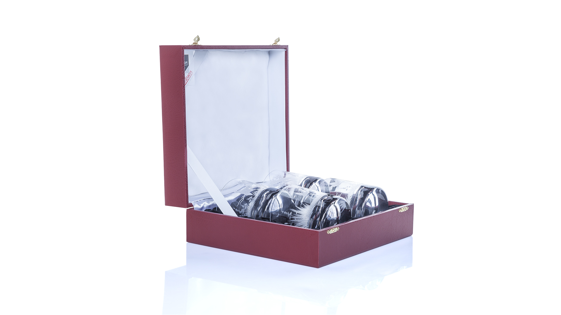 10612295 Moser Набор из 4 стаканов для виски 370мл "Виски сет" п/к Хрусталь бессвинцовый  - Вид №1