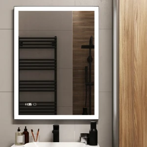 Зеркало для ванной OMEGA GLASS Нант SD71 с энергосберегающей подсветкой 60х80 см 82756872