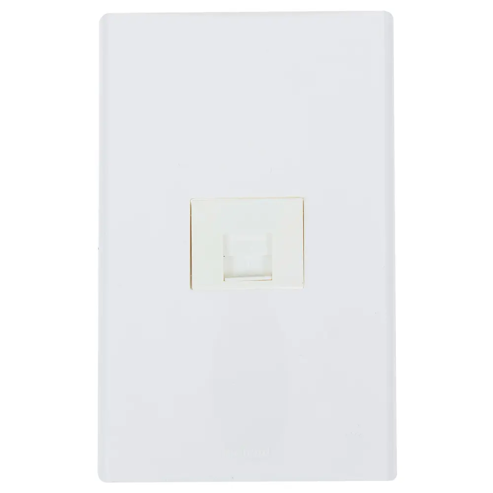 Розетка компьютерная Anam  Zunis цвет белый legrand STLM-2149603 - Вид №1