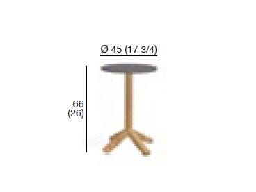 Круглый садовый столик RODA ARCH-00094139 - Вид №4