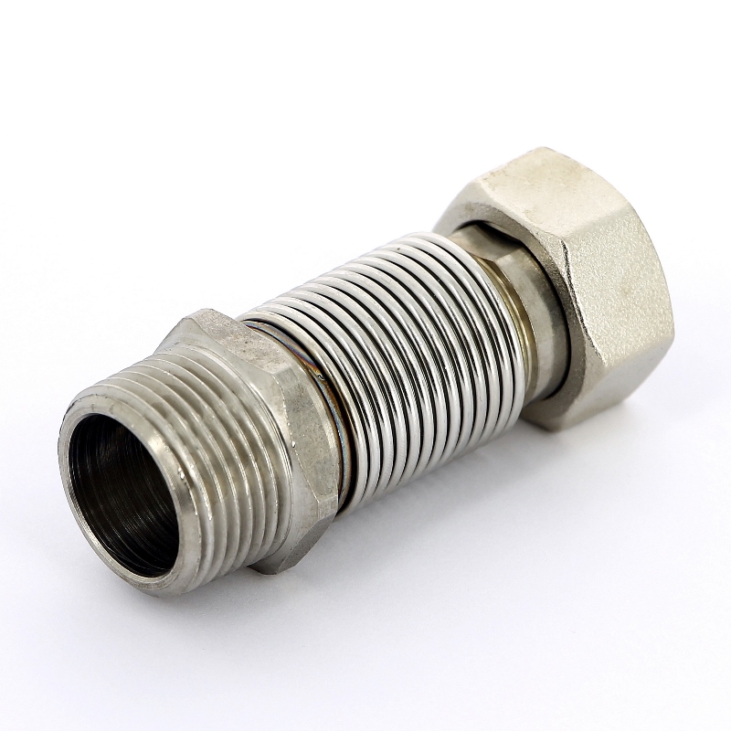 Подводка для воды НВ Flexorapid из нержавеющей стали EMMETI 1" 6.5-12.5см 02412625 - Вид №1