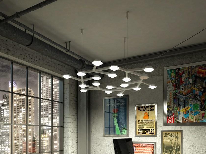 Artemide Светодиодный подвесной светильник прямого света Led net 1578050app - Вид №2